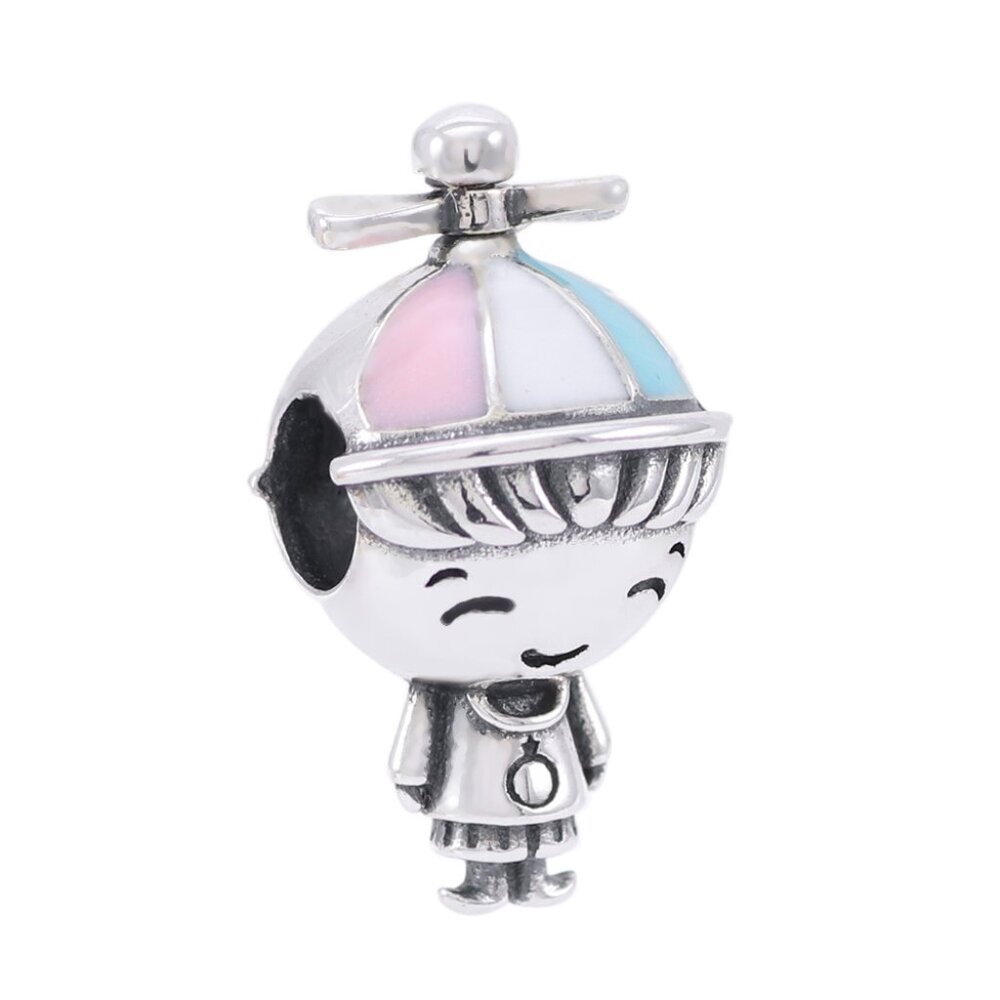 Little Boy Propeller Hat Pandora Charm Back to School Family Travel Vocation